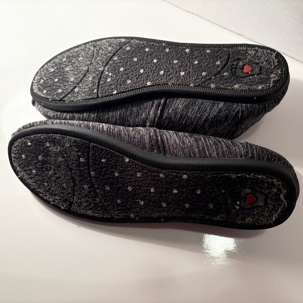 Skechers Bob’s Charcoal Loafers with memory foam and stretch. Like new! Sz 6.5W - Picture 5 of 5